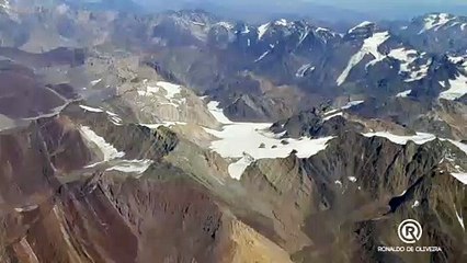 Cordilheira dos Andes - Chegada a Santiago do Chile