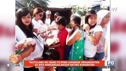ON THE SPOT: Pagtulong ng isang Fil-Japanese organization sa mga nangangailangan nating kababayan