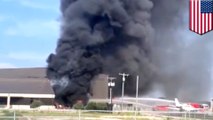 Texas plane crash leaves 10 dead
