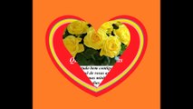Bom dia meu amor, trouxe um buquê de rosas amarelas, eu te amo! [Mensagem] [Frases e Poemas]