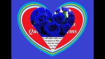 Good morning my love, brought a blue roses bouquet, love you! [Message] [Quotes and Poems]
