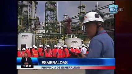 Nuevos daños se identifican en Refinería de Esmeraldas