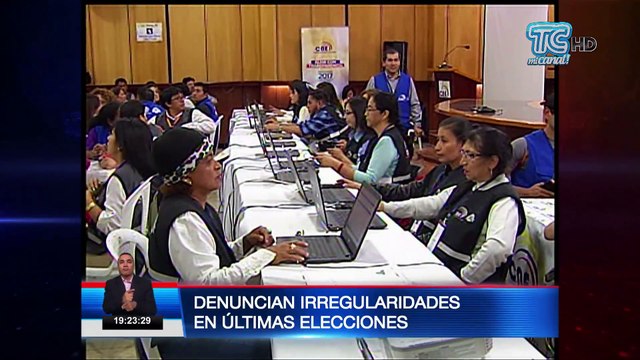 Denuncian irregularidades en sistemas informáticos del CNE