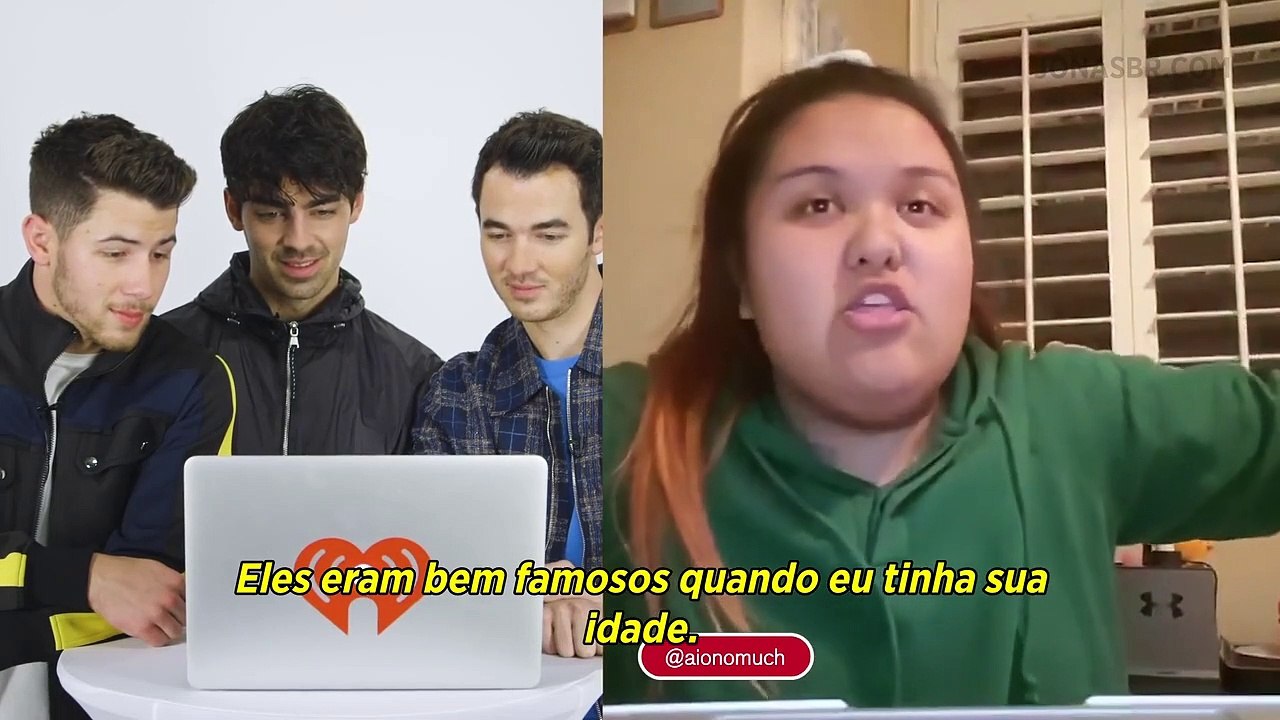 LEGENDADO - IHEART RADIO | Jonas Brothers reagem aos fãs ouvindo Sucker