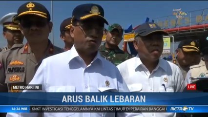 Mudik Lancar, Menhub Apresiasi Pembangunan Infrastruktur