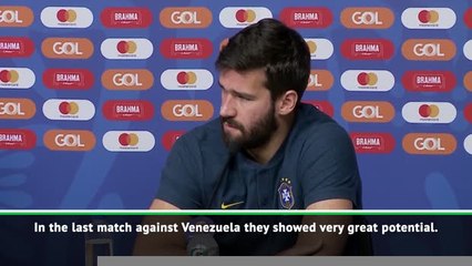 Brazil prepared for Messi in semi-final - Alisson