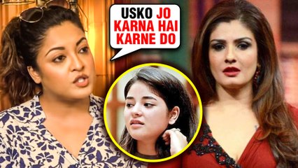 Tanushree Dutta SLAMS Raveena Tandon For Insulting Zaira Wasim