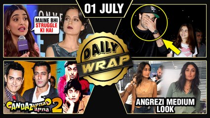 Salman Aamir REUNITE, Raveena INSULTS Zaira Wasim, Katrina As Sridevi In Chaalbaaz | Top 10 News