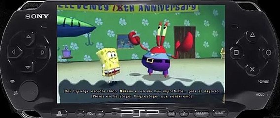 Bob Esponja   Atrapados en el Congelador para PSP