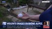 Les images des orages, d'impressionnants grêlons et d'importants dégâts en Auvergne-Rhône-Alpes