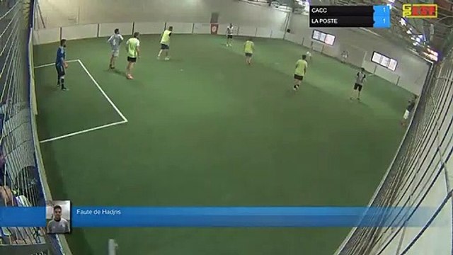 Faute de Hadjris - CACC Vs LA POSTE - 01/07/19 21:00 - LIGUE 4 - Poitiers Game Parc