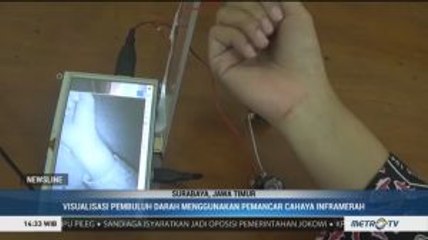 Mahasiswa Untag Surabaya Ciptakan Alat Pendeteksi Pembuluh Darah
