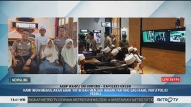 Kegiatan Peduli Sesama di HUT ke-73 Bhayangkara