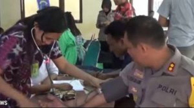 Peringatan HUT ke-73 Bhayangkara Diisi Bakti Sosial dan Doa Bersama