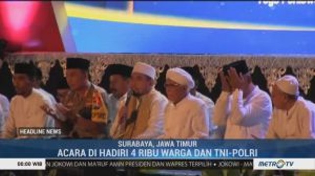 Ribuan Warga Surabaya Doakan Kesembuhan Tri Rismaharini