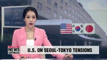 U.S. State Department stresses importance of close ties among U.S., S. Korea and Japan