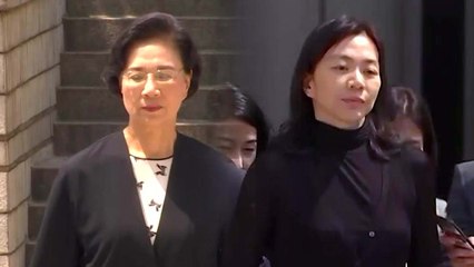 '가사도우미 불법고용' 이명희·조현아 징역형 집행유예 / YTN