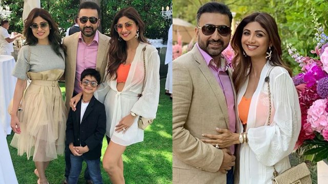 Shilpa Shetty spends quality time with husband Raj Kundra & son Viaan Raj Kundra | FilmiBeat