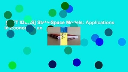 [GIFT IDEAS] State-Space Models: Applications in Economics and Finance
