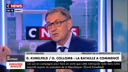David Kimelfeld : «Si Gérard Collomb était revenu et avait demandé à reprendre la métropole, je lui aurais rendu»