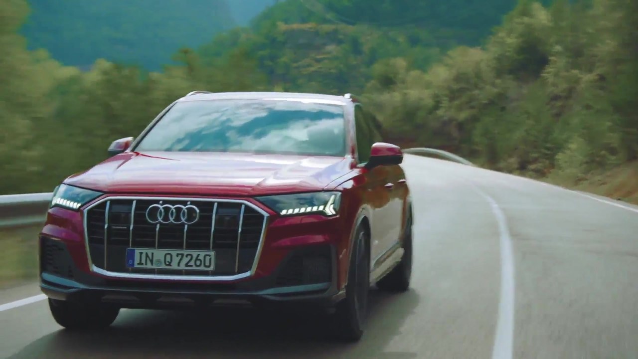 Der Audi Q7 - Sportlich auf der Straße, stark im Gelände - das Fahrwerk