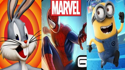 Looney Tunes Dash! vs Spider Man Unlimited vs Despicable Me Minion Rush — NEW Compilation