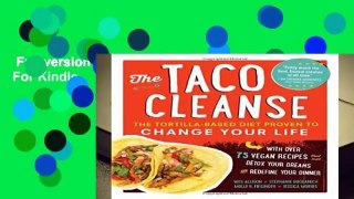 Full version  Taco Cleanse, The  For Kindle