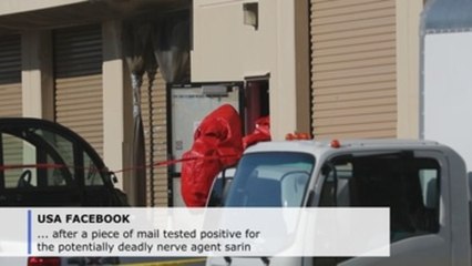 Facebook facility evacuated after possible nerve agent detected