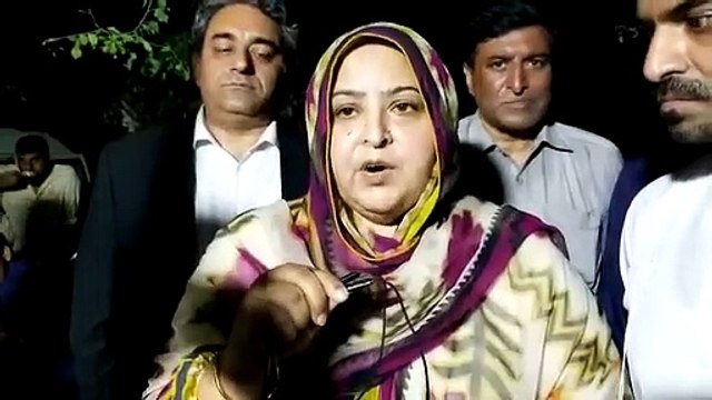 Wife of Rana Sanaullah Emotional After His Arrest