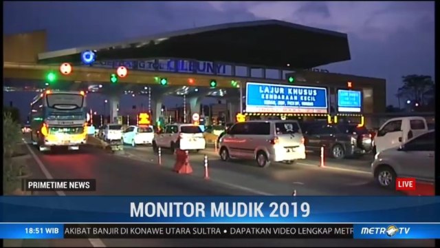 Lalu Lintas di GT Cileunyi Lancar