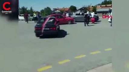 Düğün konvoyunda drift yapan sürücüye ceza