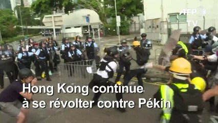 Hong Kong en révolte pour le 22e anniversaire de la rétrocession