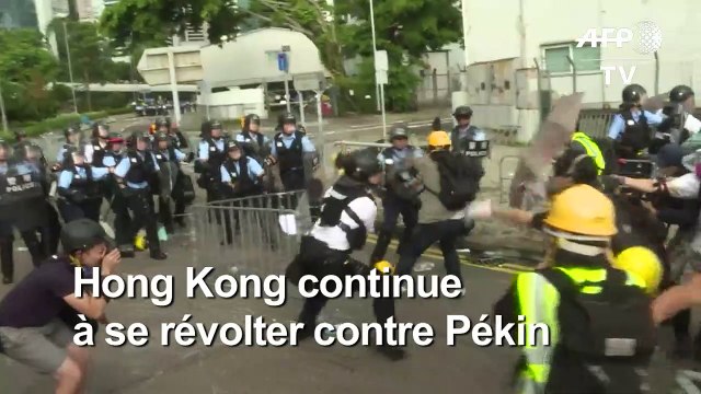 Hong Kong en révolte pour le 22e anniversaire de la rétrocession