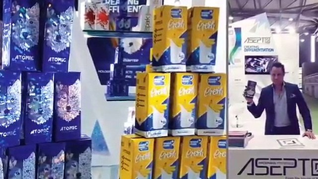 Holography Becomes the New Buzzword in Aseptic Packaging Courtesy Asepto from the House of Uflex