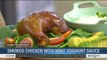 Resep Smoked Chicken with Mint Yoghurt Sauce
