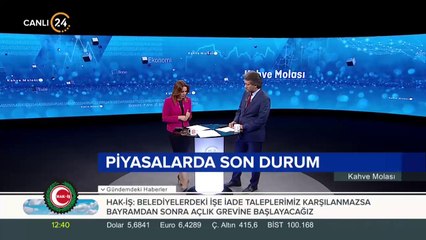 Piyasalarda son durumu @SADIOZDEMIR aktarıyor