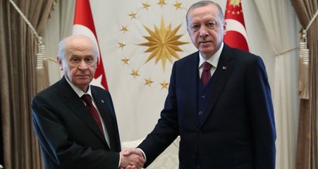 Erdoğan ile Bahçeli görüşecek: Masada 3 başlık var