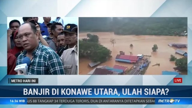 Kebun Sawit & Tambang Nikel Penyebab Banjir Konawe?