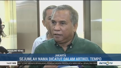 Mantan Komandan Tim Mawar Laporkan Majalah Tempo atas Tuduhan Pencemaran Nama Baik