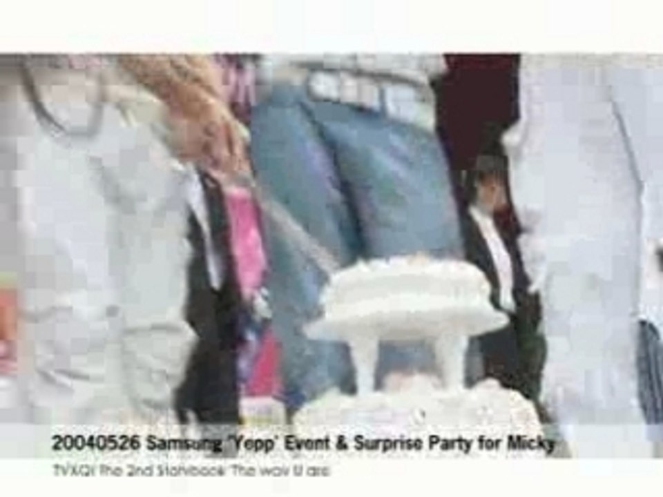 TVXQ - 2nd Storybook - "Yepp" & Surprise Party for Micky