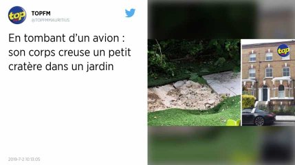 Grande-Bretagne. Le corps d’un homme tombe d’un avion et atterrit dans un jardin