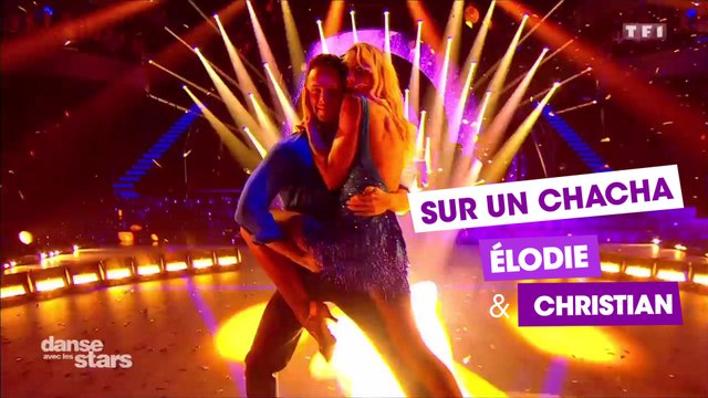 DALS S08 - Elodie Gossuin et Christian Millette dansent un cha-cha sur Dans un autre monde (Céline Dion)