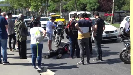 İSTANBUL- SARIYER'DE YUNUS POLİSİ KAZA YAPTI