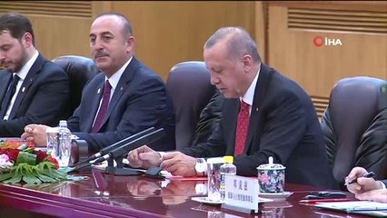 - Cumhurbaşkanı Erdoğan, Çin Devlet Başkanı Xi ile görüştü