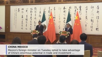 Mexico's Ebrard to harness China's 'enormous' trade and investment potential