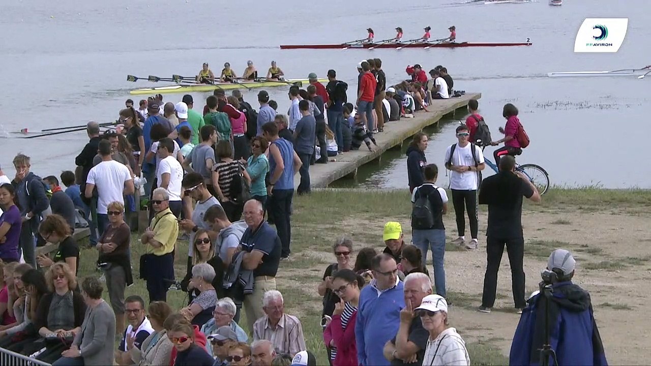 Championnat de France Sénior Bateaux longs Bourges 2019 - Finale du quatre de couple femmes-FS4X