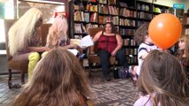 Drag queens read books to children to teach them about acceptance and gender identity