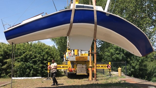 Sur les bords de Loire, le bateau mou de retour à quai