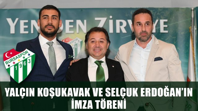 Yalçın Koşukavak ve Selçuk Erdoğan İçin İmza Töreni Düzenleniyor