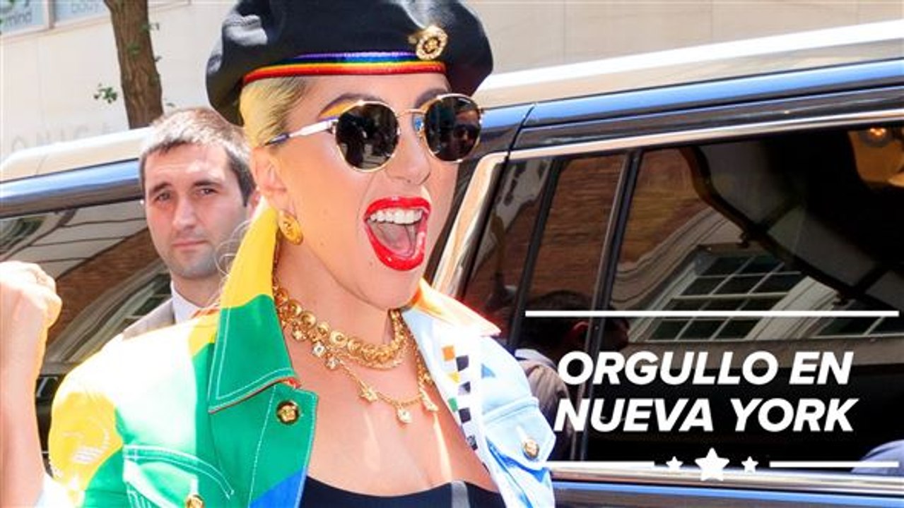 Famosos que asistieron a la marcha del orgullo...